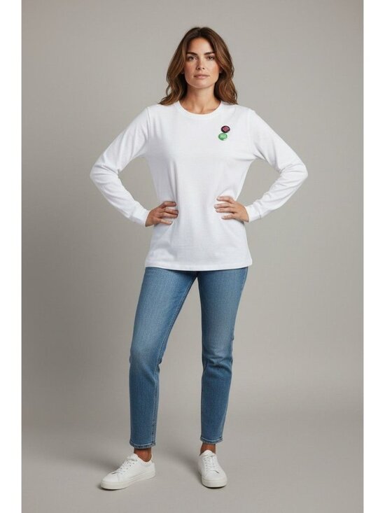 Juicy Couture Tops - Juicy Couture Women's White Tee Top 'Give Me Candy' with Buttons - Medium New